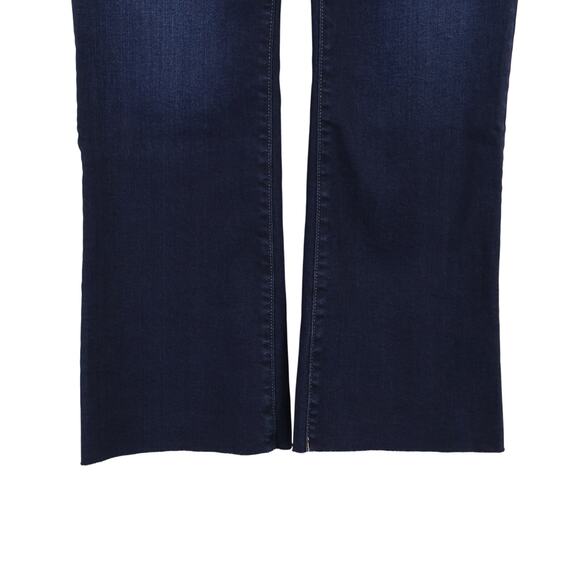 NWT Edwin Lark Mid-Rise Ankle Stretch Raw Hem Denim Jean Inked Blue Size 29 - Picture 5 of 7